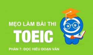 mẹo làm part7 toeic