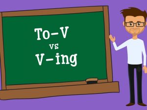 những từ theo sau là ving