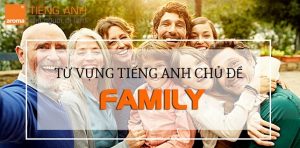 từ vựng về chủ đề gia đình