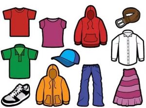 từ vựng về clothes