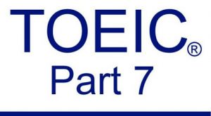 mẹo làm bài thi toeic part 7
