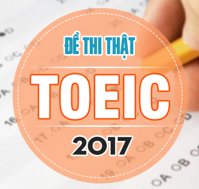 Đề thi toeic 2017